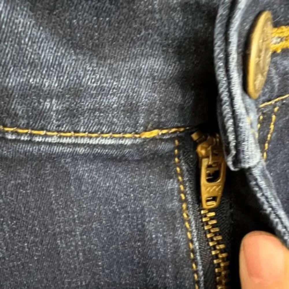J.‎ Crew Dark Wash Mid Rise Toothpick Stretch Skinny Jeans Size 26